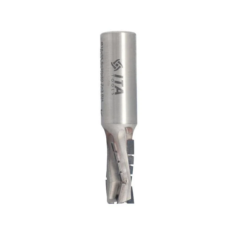 Wyprzedaż DTE.16.035.20.0SR Frez diamentowy Z3+1 D-16 I- 35 L- 99 S-20x50 RH (19+1) PCD H4,0 3 spirale korpus STAL ITA TOOLS
