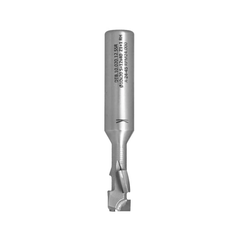 Zamów teraz DTB.10.020.12.SSR Frez diamentowy Z1+1 D-10 I-20 L-69 S-12x40 RH 3PCD+1HM H2,5 3 spirale korpus STAL ITA TOOLS