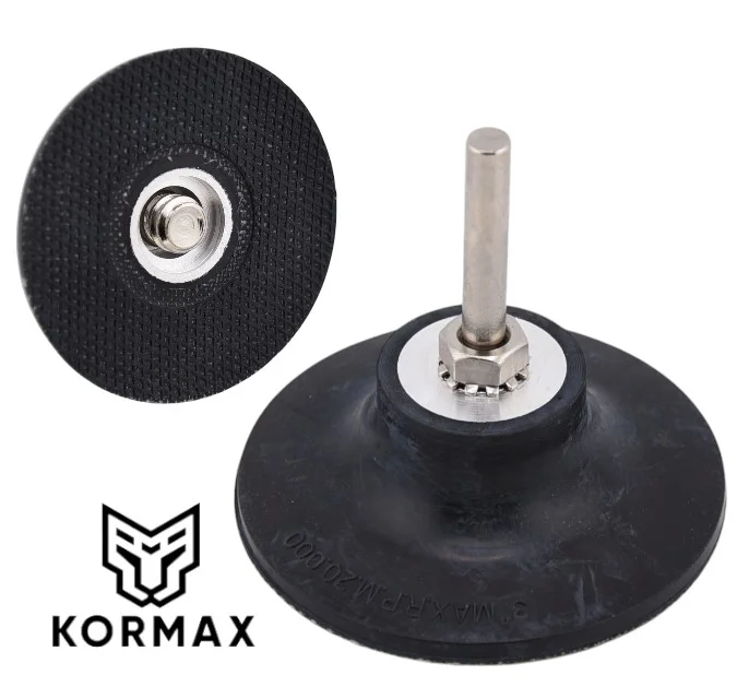 Dysk wsporczy Typ TS ROLOC fi 70mm na trzpieniu 6mm Podkładka Roloc Kormax (X1006-3-TS) Darmowa dostawa