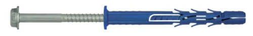 KOŁEK RAMOWY POLIAMIDOWY 10x120MM Z KOŁNIERZEM WKRĘT OCYNK GALWANICZNY R-FF1-N-10K120 RAWLPLUG Szybka dostawa