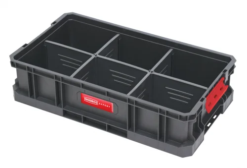 OTWARTA SKRZYNKA MULTI STORAGE SYSTEM 14,3L 5 REGULOWANE PRZEGRODY MN-03-173 MODECO EXPERT Rabat