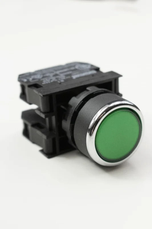 Do wyczerpania zapasów PRZYCISK STEROWNICZY 1Z 1R 22MM 4A 250VAC EMAS ZIELONY